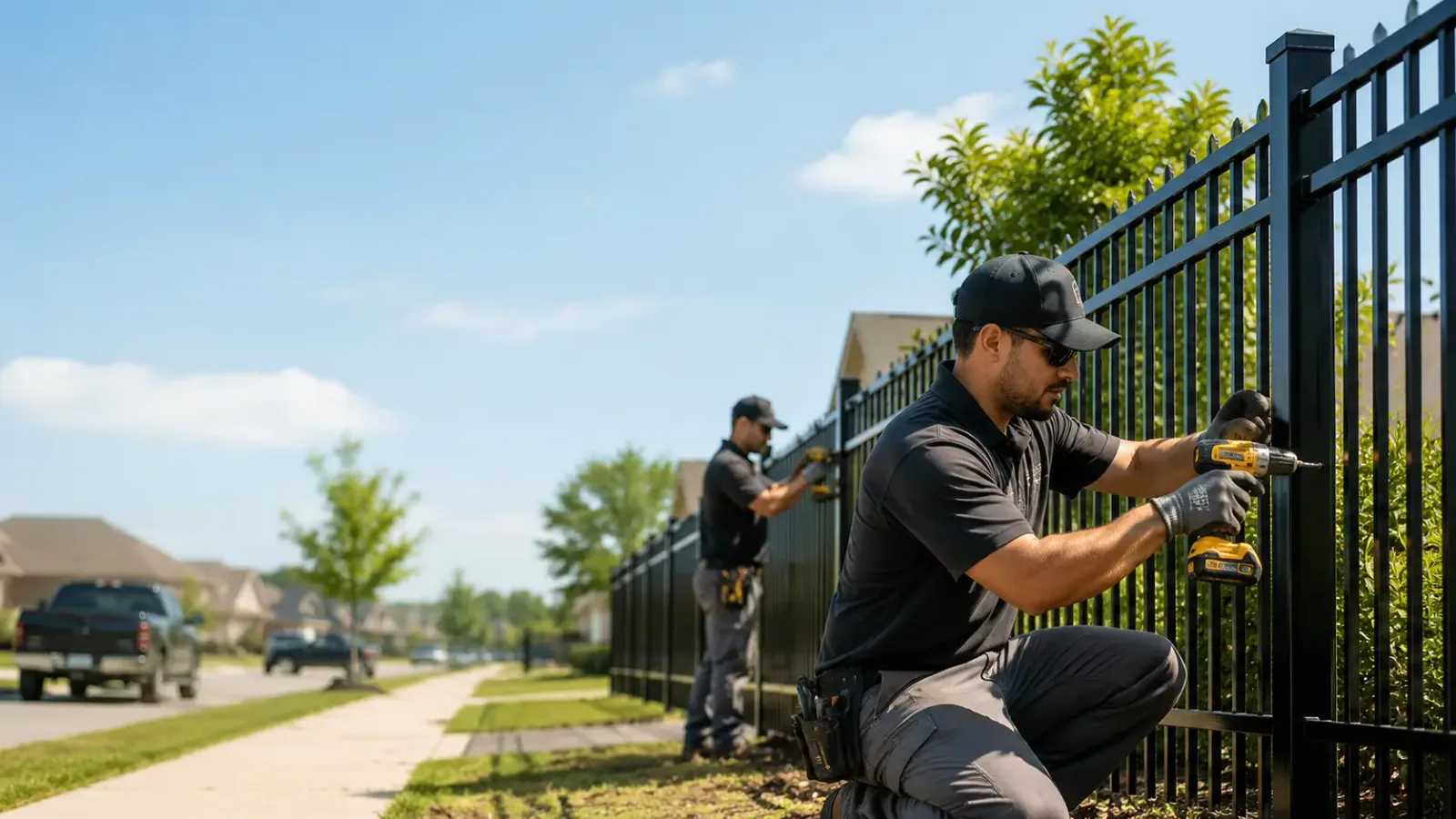 Metal Fence Installation in Walnut Ridge, AR